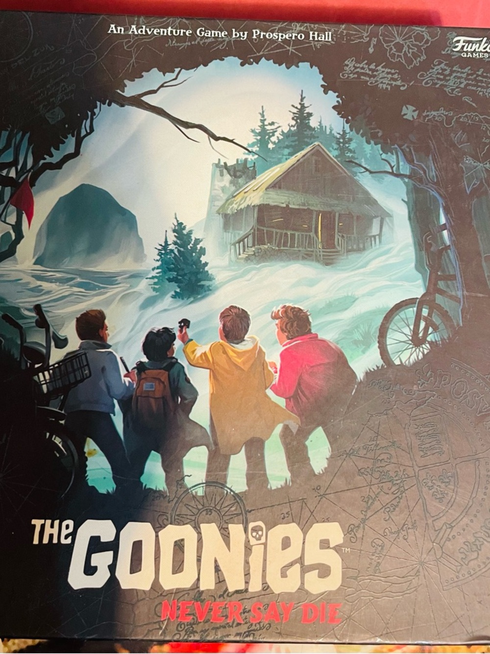 Funko The Goonies Never Say Die Board Game- NEW in Package!